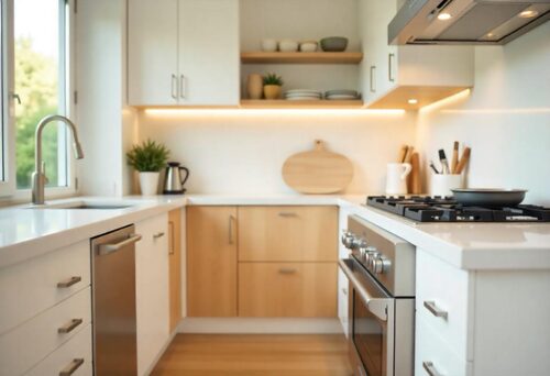 Particleboard with Laminate Material for Cabinets. Custom Designs in Craigieburn.