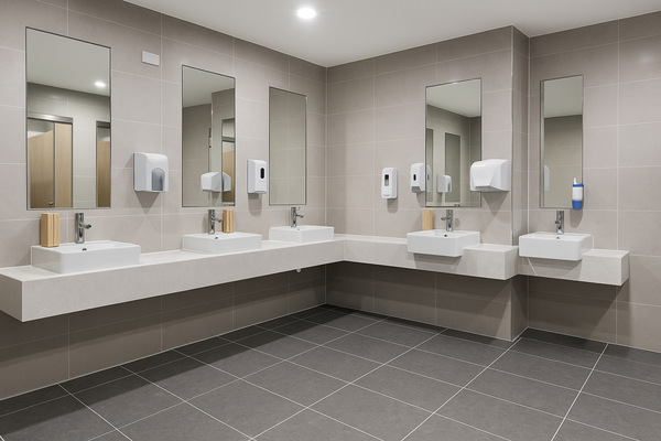 Custom bathroom vanities Melbourne by VTF Constructions