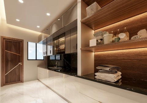 Flat pack vs custom kitchen cabinets Melbourne design flexibility comparison with custom joinery layout