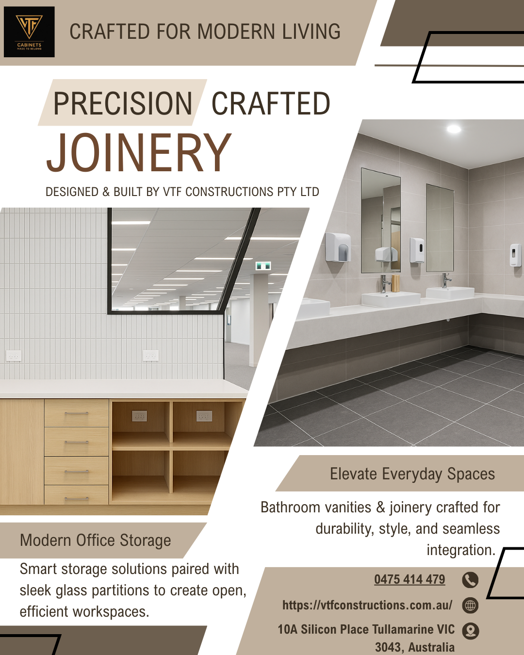 Bathroom Cabinet Cost Melbourne bathroom cabinets Melbourne custom joinery across Brighton Kew St Kilda and Craigieburn homes