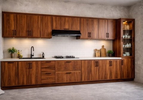 Reclaimed timber kitchen cabinets Melbourne homeowners choose for sustainable kitchen renovations, featuring recycled wood materials, unique natural character, and eco-friendly custom cabinetry.