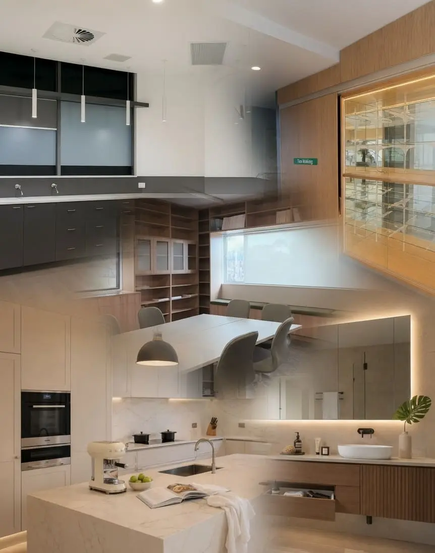 Custom cabinet makers Melbourne --- residential and commercial
cabinetry by VTF Constructions, Tullamarine Victoria