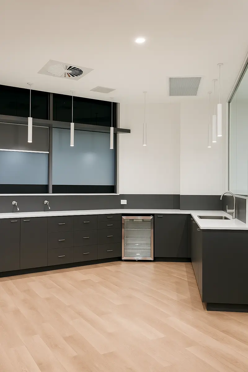 Custom kitchen cabinets commercial VTF