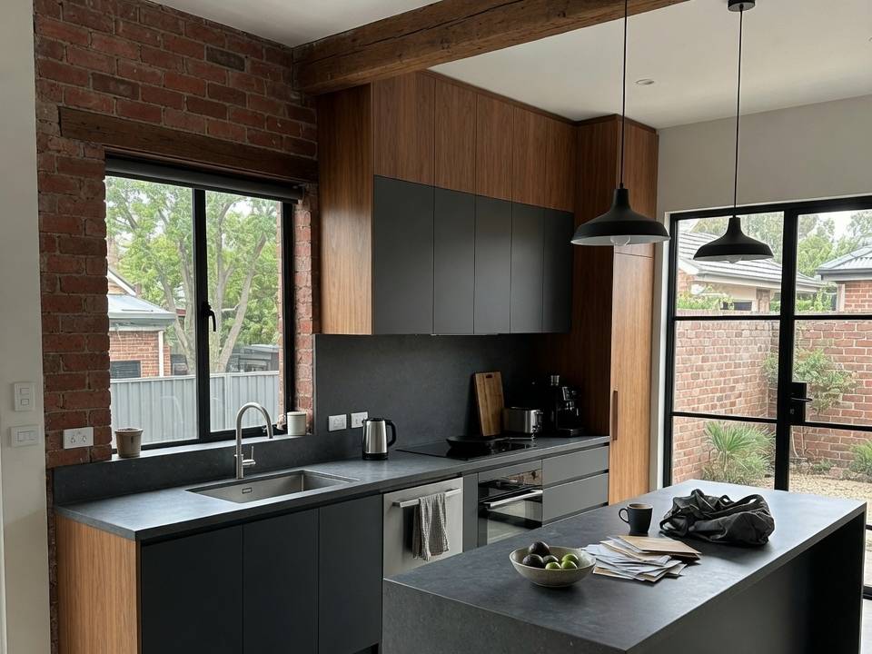 Modern kitchen cabinet makers Melbourne